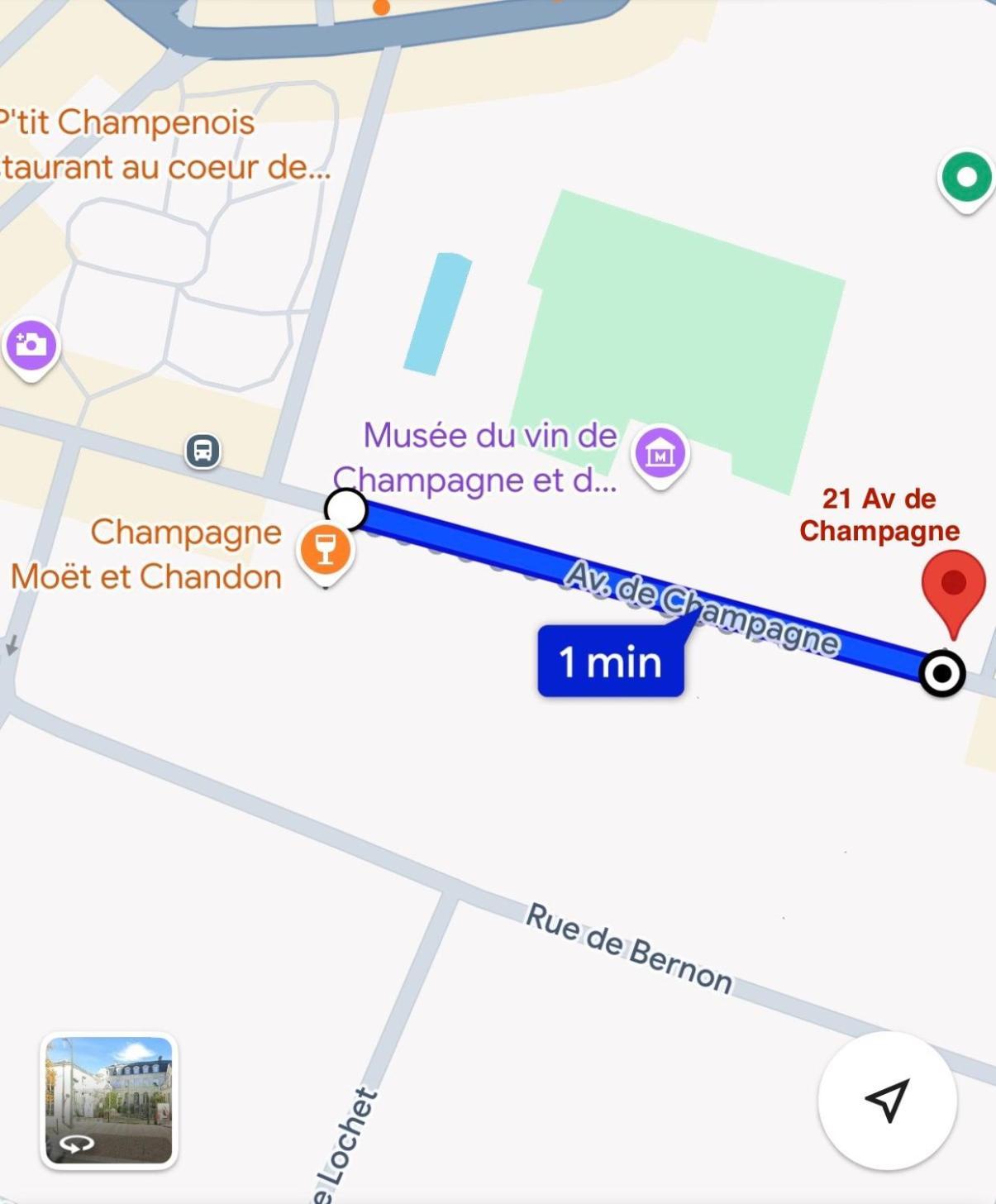 Avenue De Champagne Leilighet Épernay Eksteriør bilde